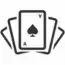 logo du casino blackjack avec cartes
